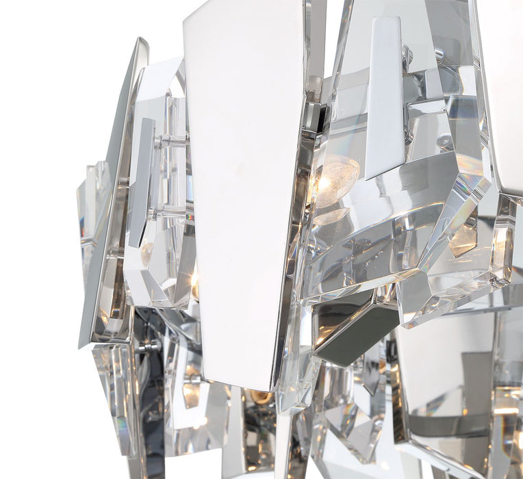 Lib & Co. - 12215-01 - Eight Light Chandelier - Castellana - Chrome