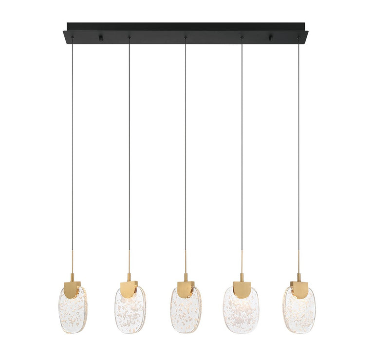 Lib & Co. - 12292-02 - LED Chandelier - Castelo - Matte Black