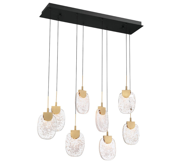 Lib & Co. - 12293-02 - LED Chandelier - Castelo - Matte Black