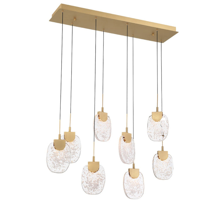 Lib & Co. - 12293-030 - LED Chandelier - Castelo - Painted Antique Brass