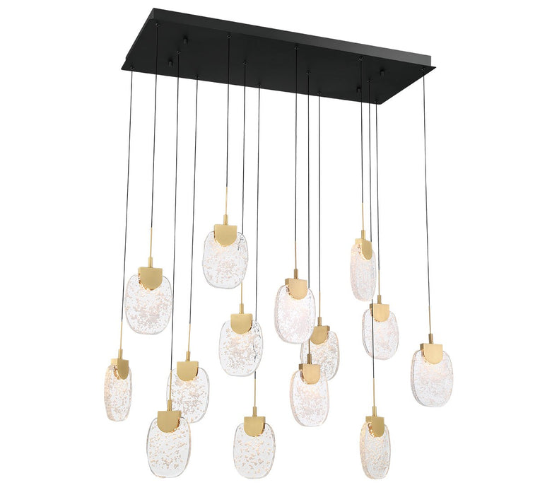 Lib & Co. - 12294-02 - LED Chandelier - Castelo - Matte Black