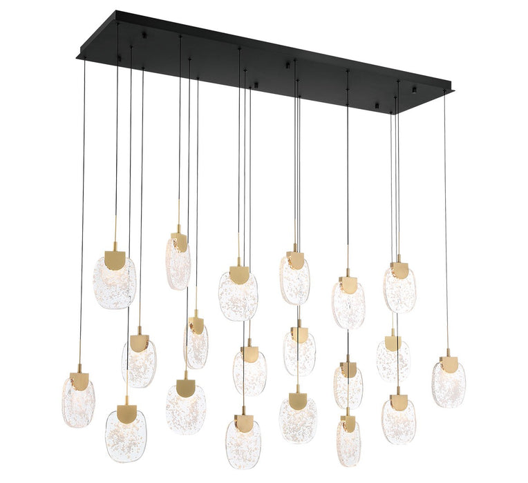Lib & Co. - 12295-02 - LED Chandelier - Castelo - Matte Black