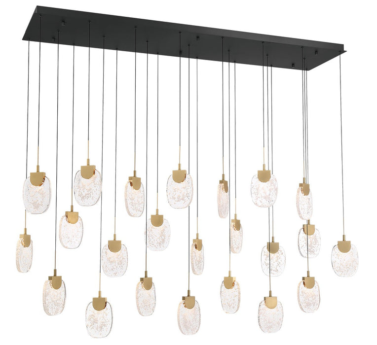 Lib & Co. - 12296-02 - LED Chandelier - Castelo - Matte Black