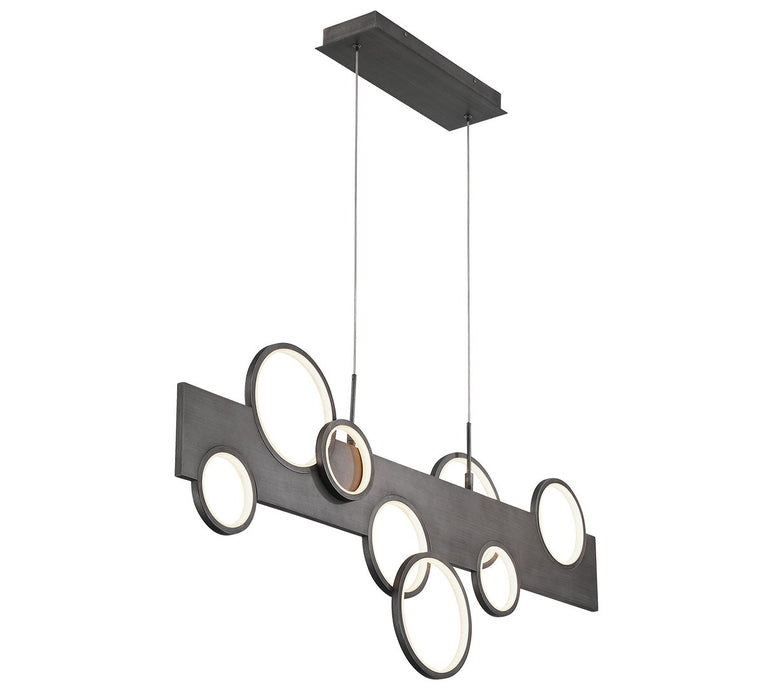 Lib & Co. - 12194-042 - LED Chandelier - Torino - Brushed Vintage Grey