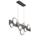 Lib & Co. - 12194-042 - LED Chandelier - Torino - Brushed Vintage Grey