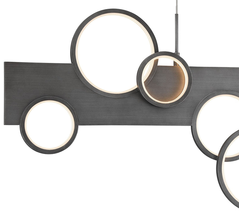 Lib & Co. - 12194-042 - LED Chandelier - Torino - Brushed Vintage Grey