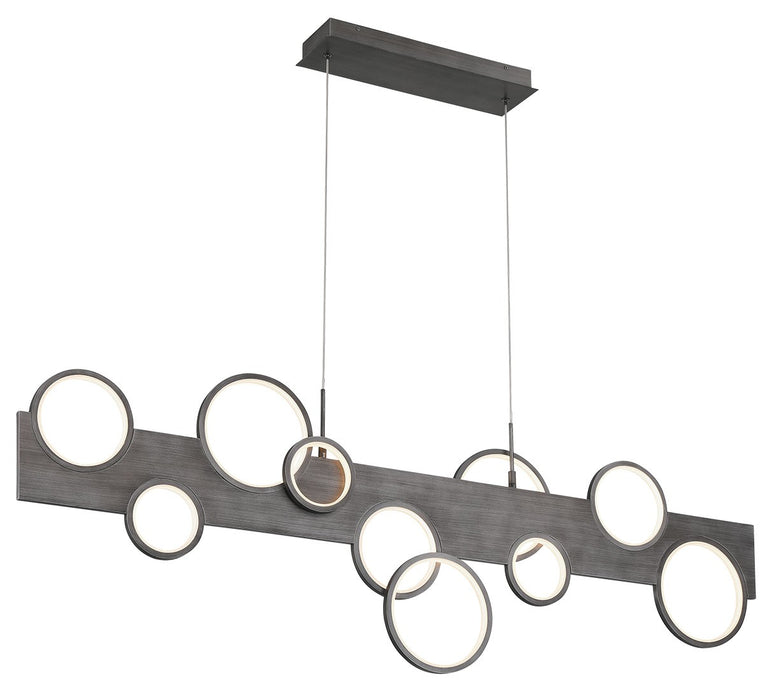 Lib & Co. - 12195-042 - LED Chandelier - Torino - Brushed Vintage Grey