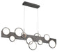 Lib & Co. - 12195-042 - LED Chandelier - Torino - Brushed Vintage Grey