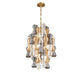 Lib & Co. - 12200-022 - Eight Light Chandelier - Veneto - Aged Brass