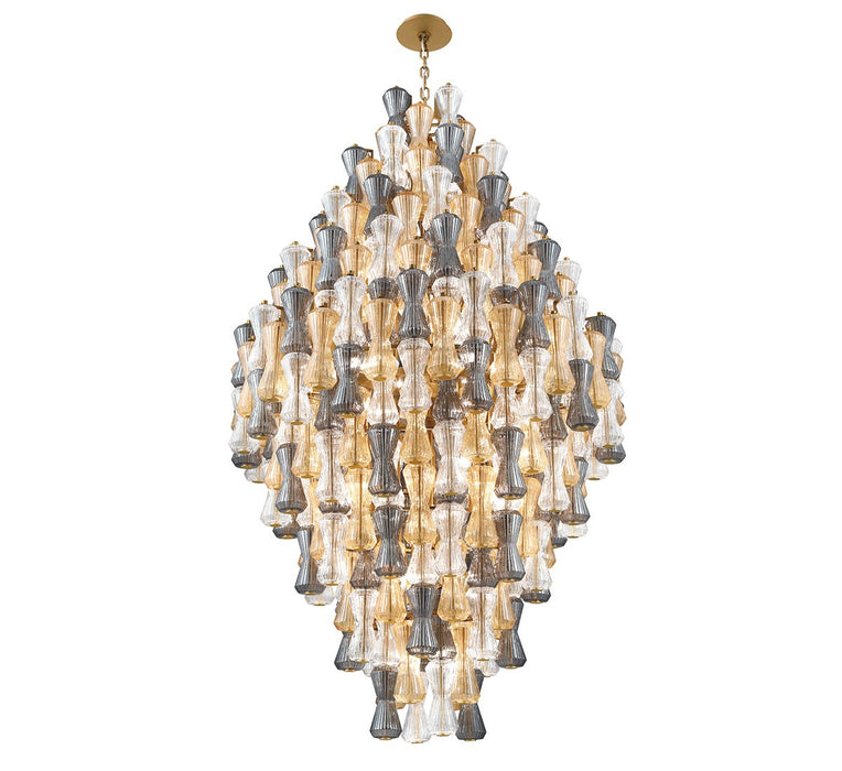 Lib & Co. - 12203-022 - 52 Light Chandelier - Veneto - Aged Brass