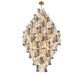 Lib & Co. - 12203-022 - 52 Light Chandelier - Veneto - Aged Brass