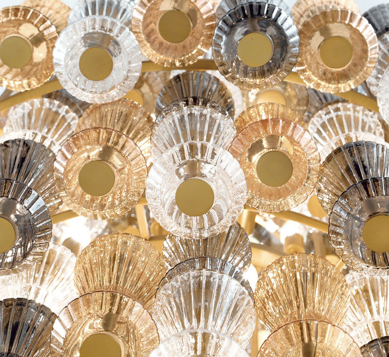 Lib & Co. - 12203-022 - 52 Light Chandelier - Veneto - Aged Brass