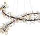 Lib & Co. - 12222-043 - LED Chandelier - Pisa - Black with Gold Accent