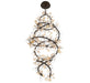 Lib & Co. - 12224-043 - LED Chandelier - Pisa - Black with Gold Accent