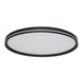 Artcraft - AC6873BK - LED Flush Mount - Luna - Black