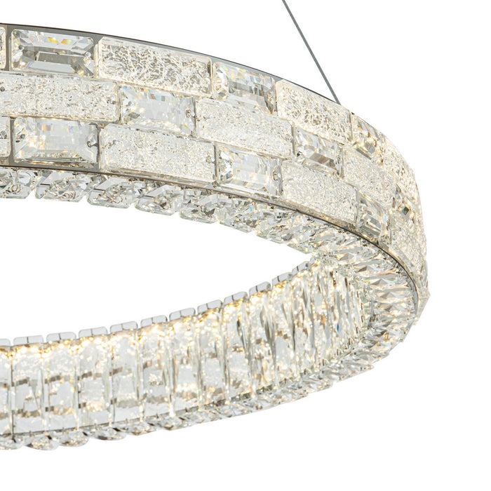 Artcraft - AC6922PN - LED Chandelier - Elegance - Chrome