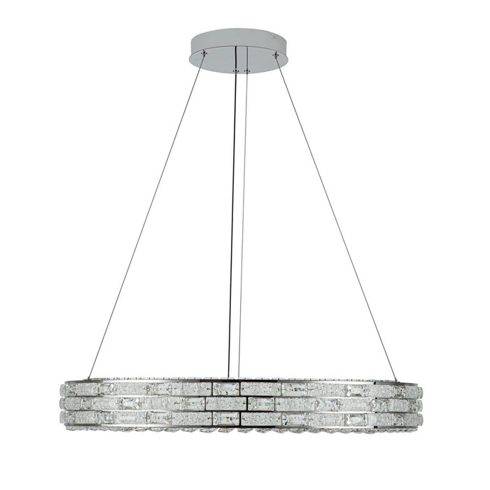 Artcraft - AC6922PN - LED Chandelier - Elegance - Chrome