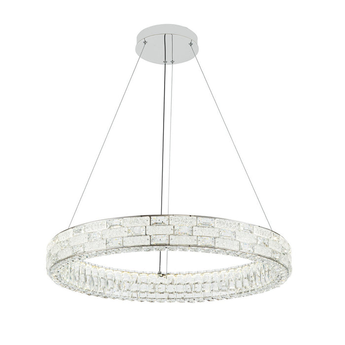 Artcraft - AC6922PN - LED Chandelier - Elegance - Chrome