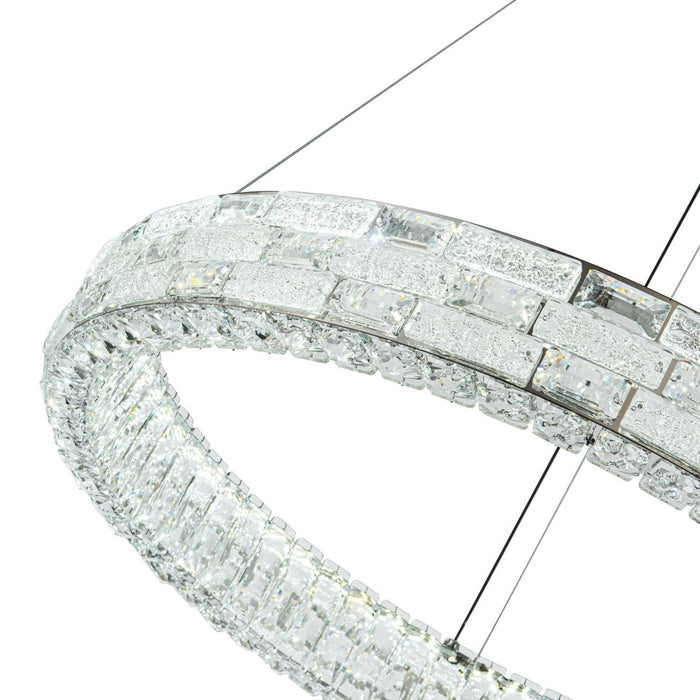 Artcraft - AC6922PN - LED Chandelier - Elegance - Chrome