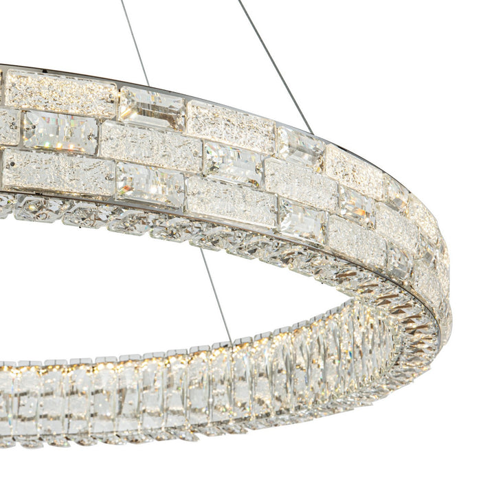 Artcraft - AC6923PN - LED Chandelier - Elegance - Chrome