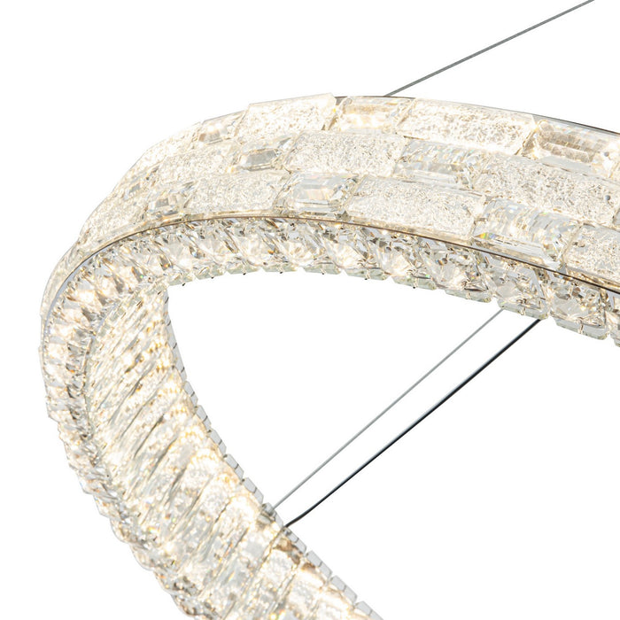Artcraft - AC6923PN - LED Chandelier - Elegance - Chrome