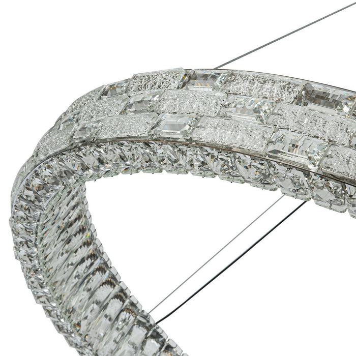 Artcraft - AC6923PN - LED Chandelier - Elegance - Chrome