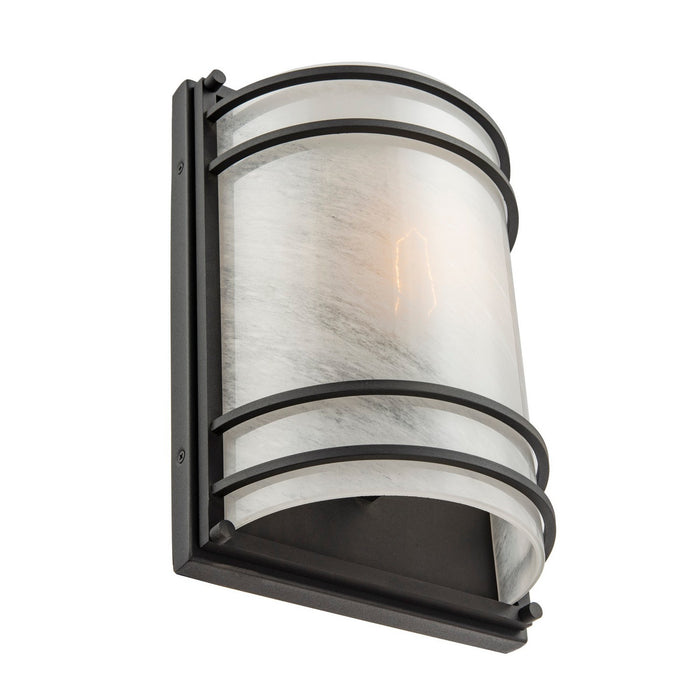 Artcraft - AC8728BK - One Light Outdoor Wall Sconce - Keswick - Black