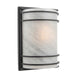 Artcraft - AC8728BK - One Light Outdoor Wall Sconce - Keswick - Black