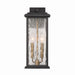 Artcraft - AC9271BK - Two Light Outdoor Wall Sconce - Estate - Black, Brass