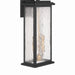 Artcraft - AC9271BK - Two Light Outdoor Wall Sconce - Estate - Black, Brass