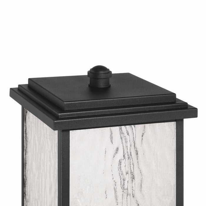 Artcraft - AC9273BK - Three Light Outdoor Post Mount - Estate - Black, Brass