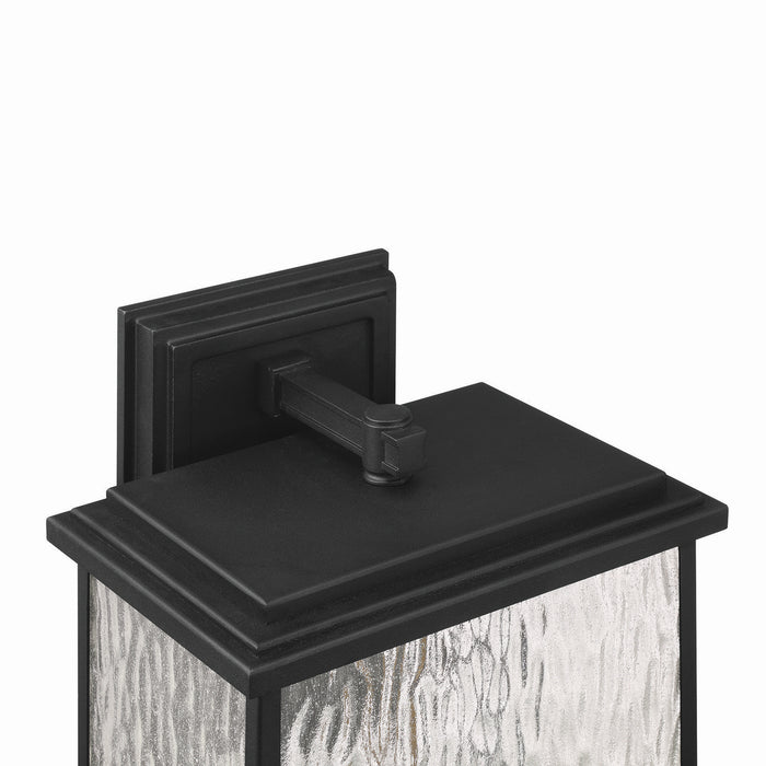Artcraft - AC9274BK - Four Light Outdoor Wall Sconce - Estate - Black, Brass
