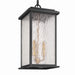 Artcraft - AC9275BK - Three Light Outdoor Pendant - Estate - Black, Brass