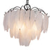 Artcraft - AC11780BK - Four Light Pendant - Alessia - Black
