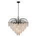 Artcraft - AC11782BK - 19 Light Chandelier - Alessia - Black
