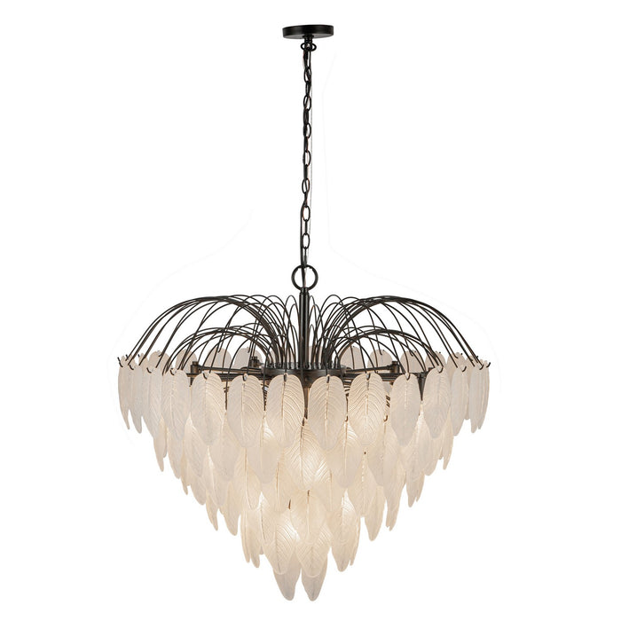 Artcraft - AC11783BK - 24 Light Chandelier - Alessia - Black