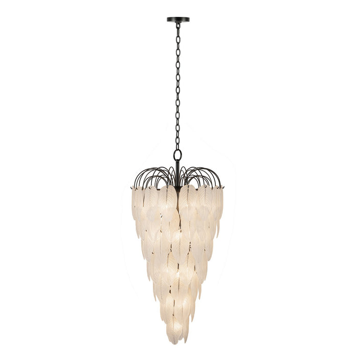 Artcraft - AC11784BK - 23 Light Chandelier - Alessia - Black