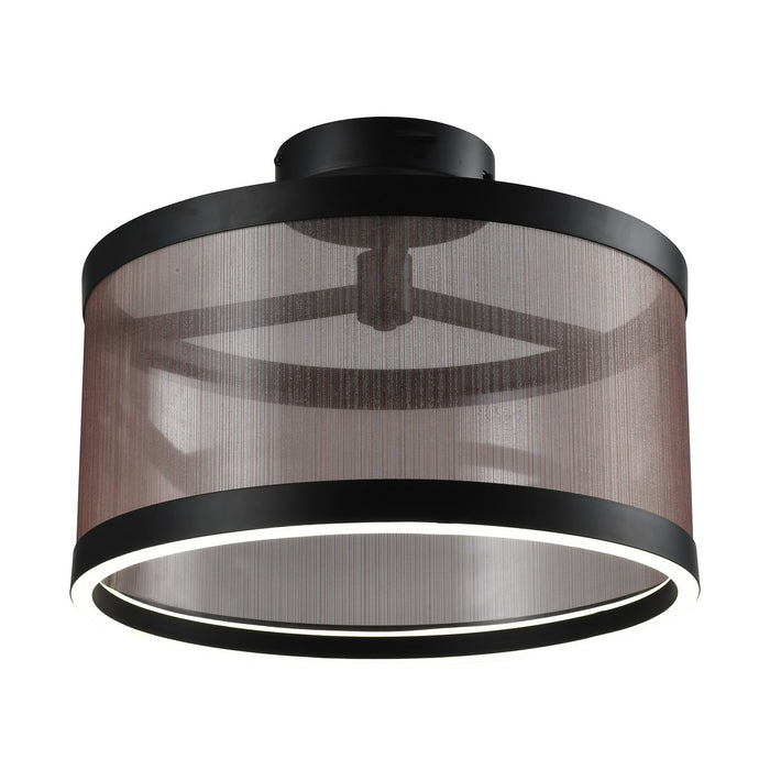 Artcraft - AC11893BZ - LED Semi Flush Mount - Cora - Bronze