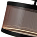 Artcraft - AC11893BZ - LED Semi Flush Mount - Cora - Bronze