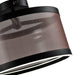 Artcraft - AC11893BZ - LED Semi Flush Mount - Cora - Bronze