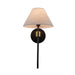 Artcraft - AC12031BB - One Light Wall Sconce - Providence - Black, Brushed Brass