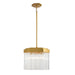 Artcraft - AC12062BR - Three Light Pendant - Emma - Brushed Brass