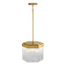 Artcraft - AC12062BR - Three Light Pendant - Emma - Brushed Brass