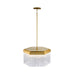 Artcraft - AC12063BR - Seven Light Chandelier - Emma - Brushed Brass