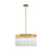 Artcraft - AC12063BR - Seven Light Chandelier - Emma - Brushed Brass