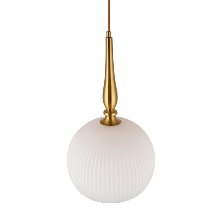 Artcraft - AC12110BR - One Light Pendant - Kate - Brushed Brass