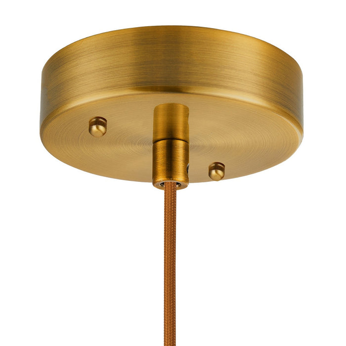 Artcraft - AC12110BR - One Light Pendant - Kate - Brushed Brass