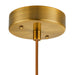 Artcraft - AC12110BR - One Light Pendant - Kate - Brushed Brass