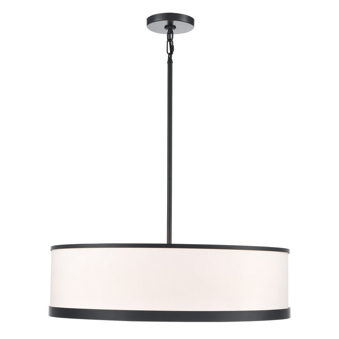 Artcraft - AC12163BK - Four Light Chandelier - High Street - Black