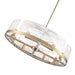Artcraft - AC12178BR - Eight Light Chandelier - Skye - Brass